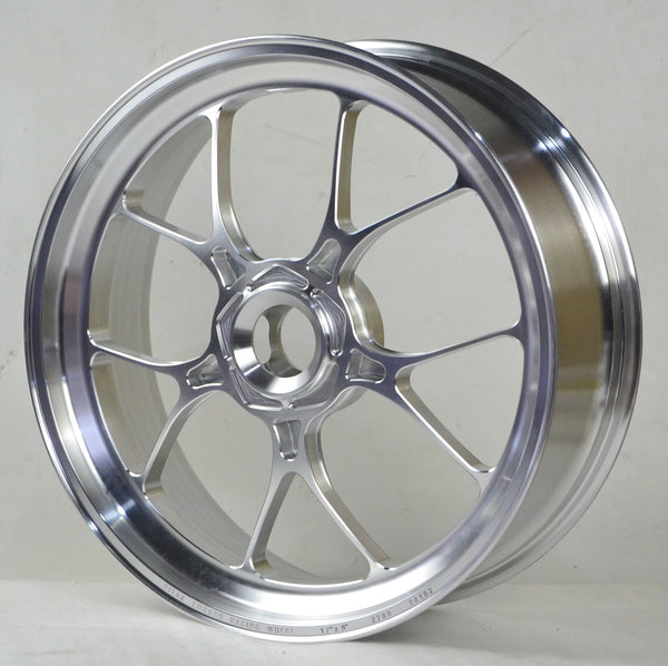 TITAX wheels fitted to a motorcycle