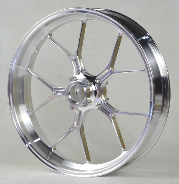 TITAX wheels fitted to a motorcycle